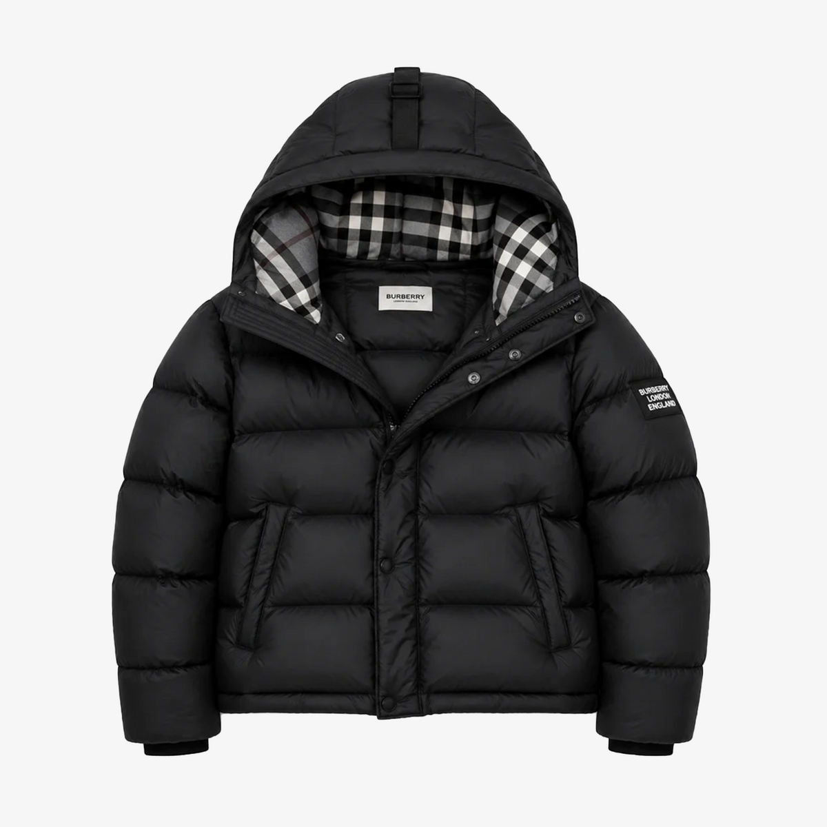 BRBERY Black Jacket Puffer