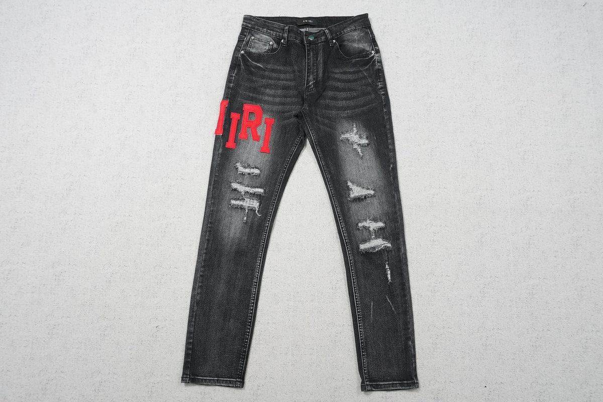 BLACK RED LOGO WRITTING