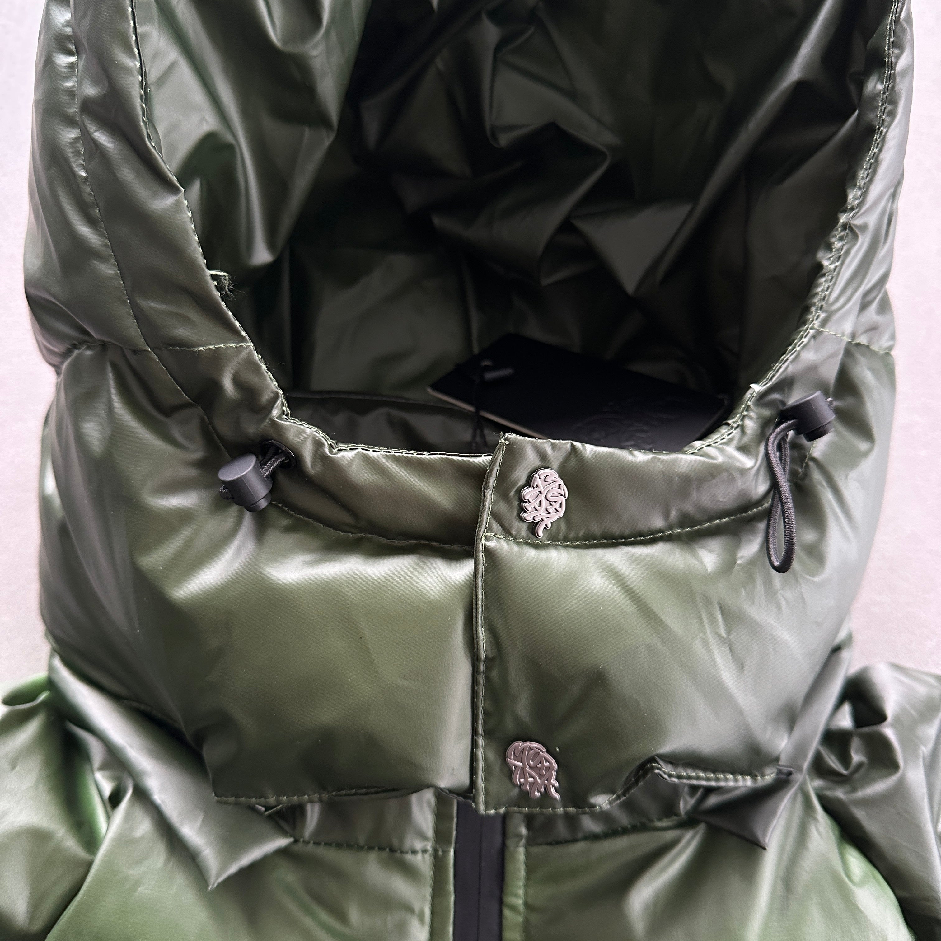 MRTRA GREEN REFLECTIVE PUFFER JACKET