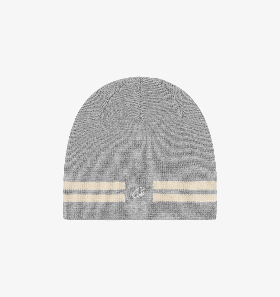 CRTZ grey VVS Knit Beanie