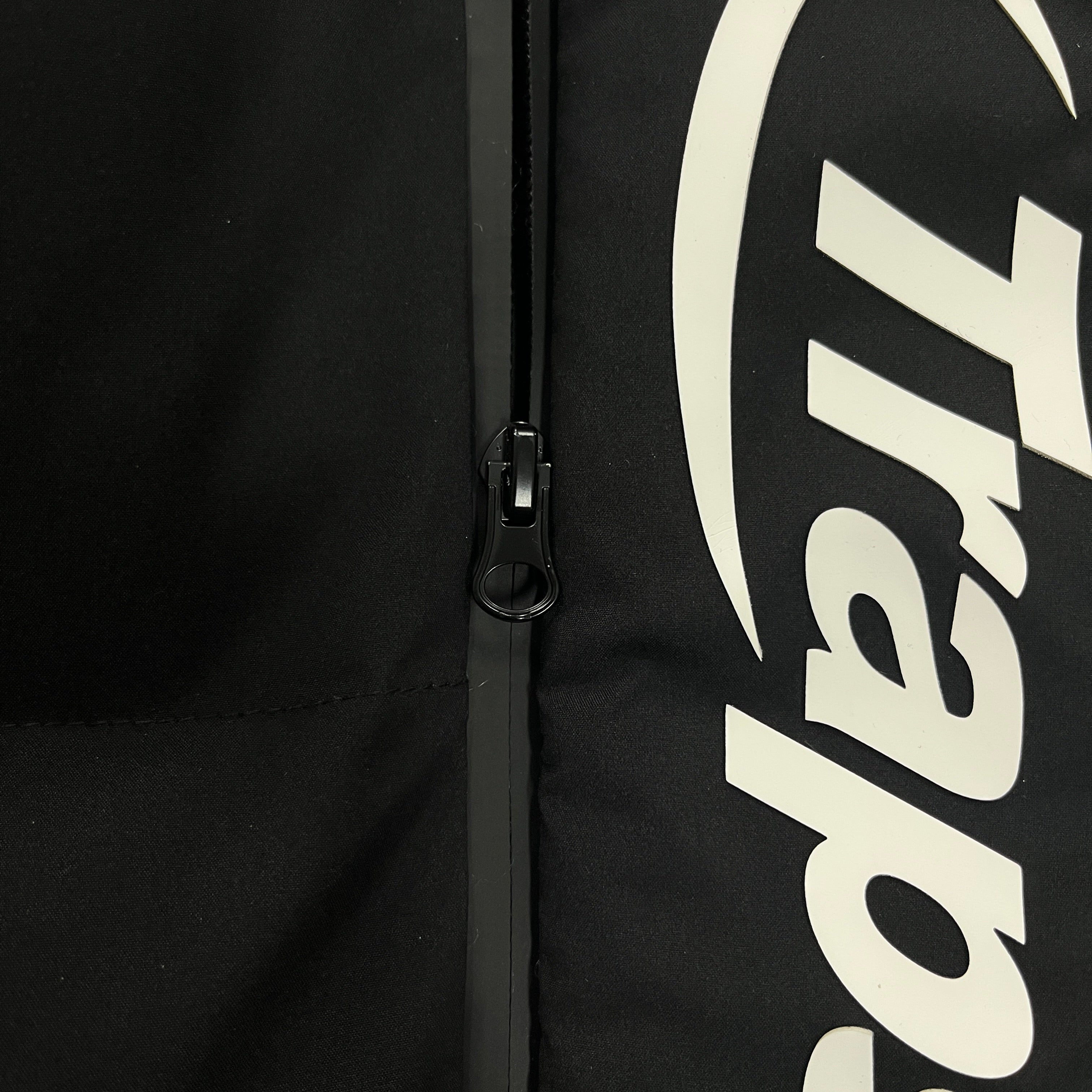 NEW HyperDrive Technical Puffer Jacket - BLACK / WHITE