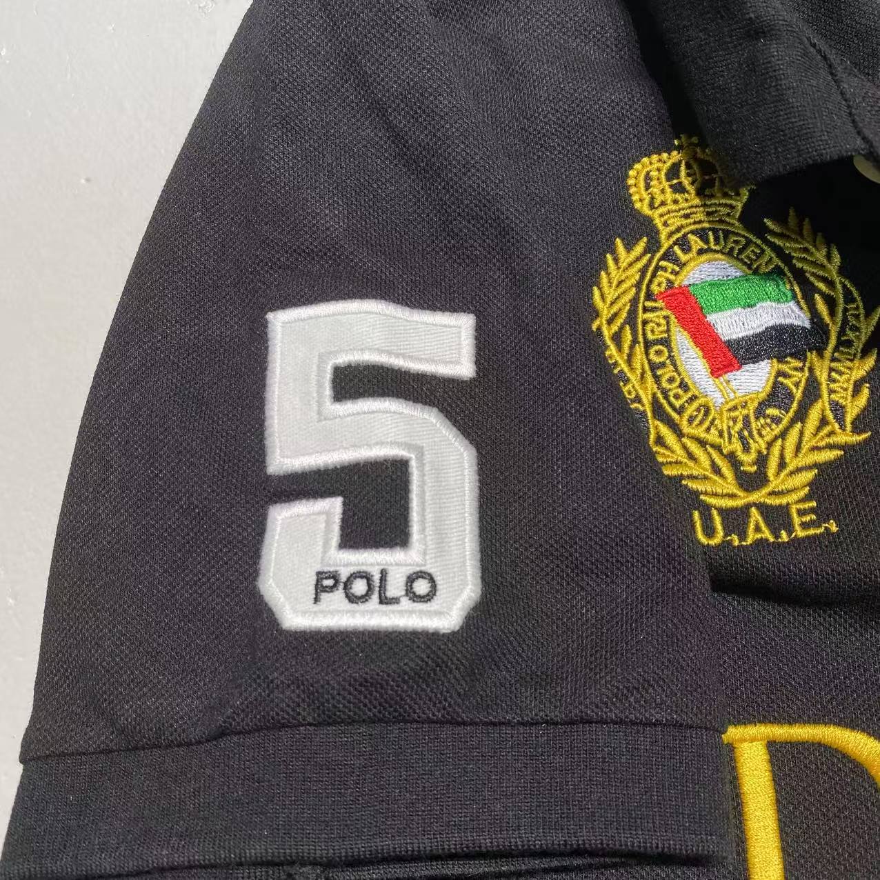 BLACK POLO DXB TEE