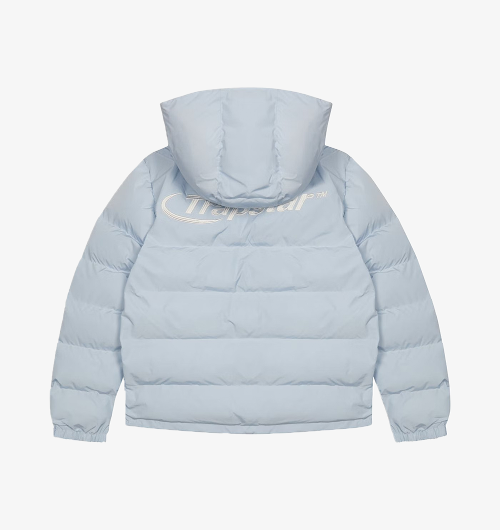 Ice Blue HyperDrive Detachable Puffer