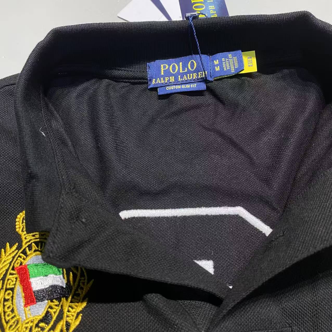 BLACK POLO DXB TEE
