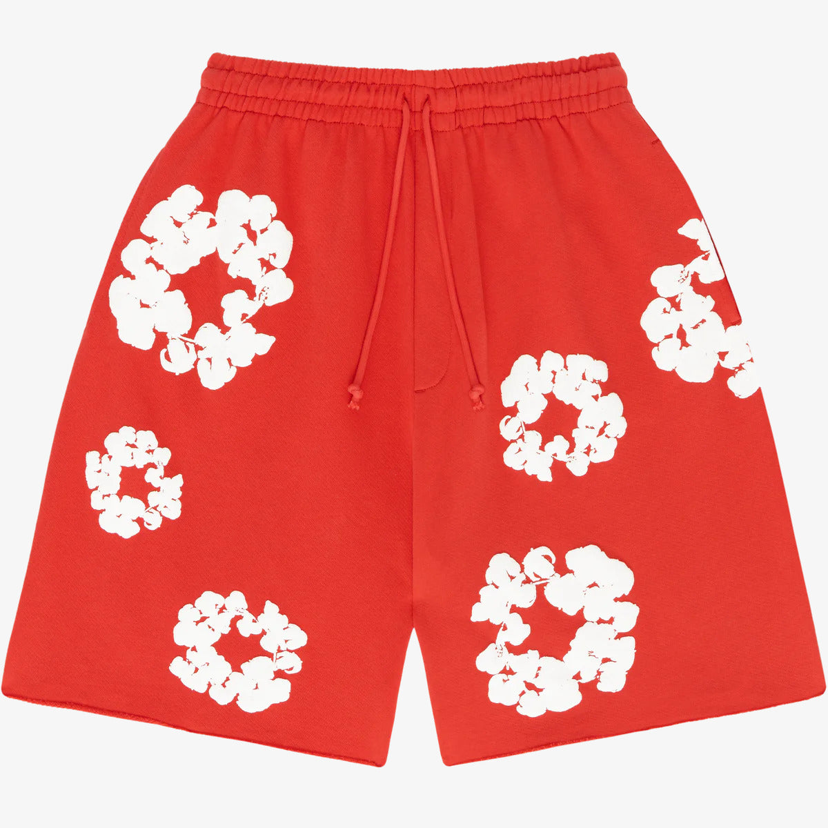 Tears Shorts Red