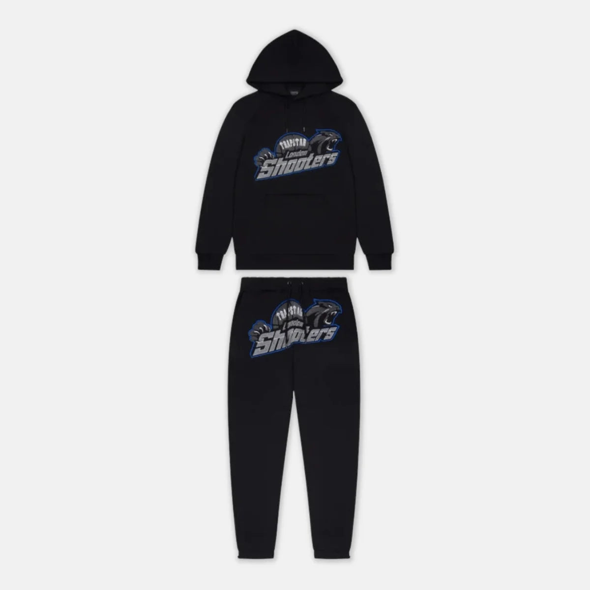 Shooters Black Blue Edge London Tracksuit