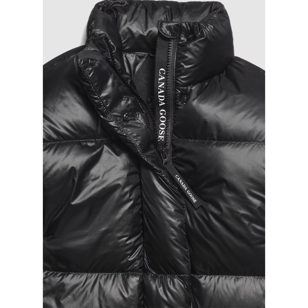 CANADA GOOSE BLACK SHINY PUFFER