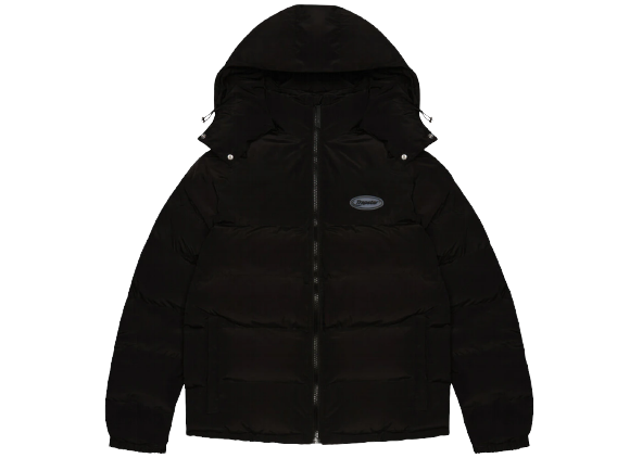 Triple Black T Detachable Puffer