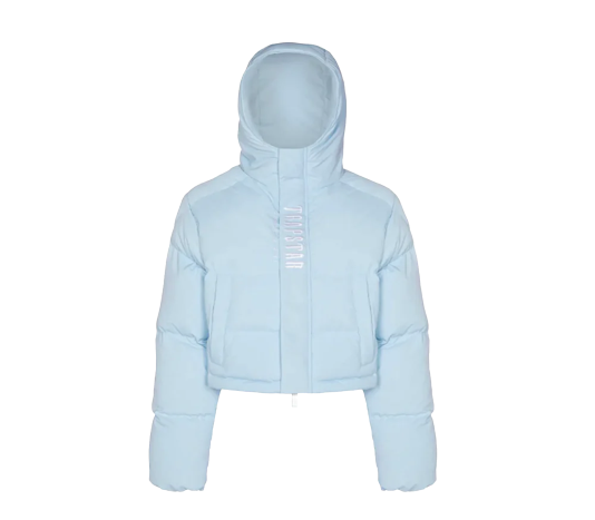 NEW Woman's Baby Blue T 2.0 Detachable Puffer